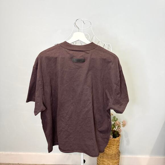 Essentials Fear of God Plum T Shirt - Picture 3 of 6